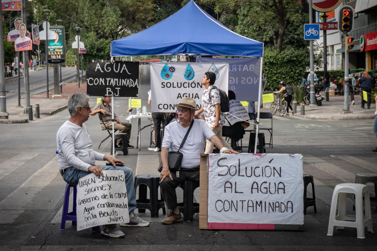 Clara Brugada busca deslindar responsabilidades al Gobierno de la Ciudad de México en el tema del agua en Benito Juárez